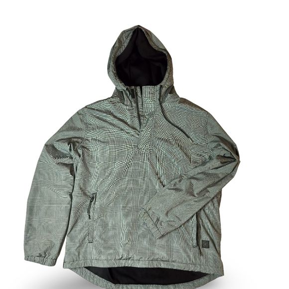 American Eagle Other - American Eagle Houndstooth Quarter Zip Light Jacket / Rain jacket. Size Large